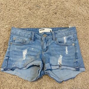 Jean shorts